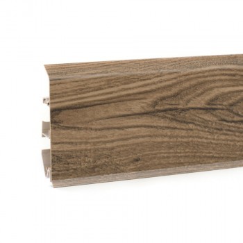 Напольный плинтус Korner EVO 71 Дуб леонард 007