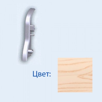 Заглушка левая Korner 52 Клен 499